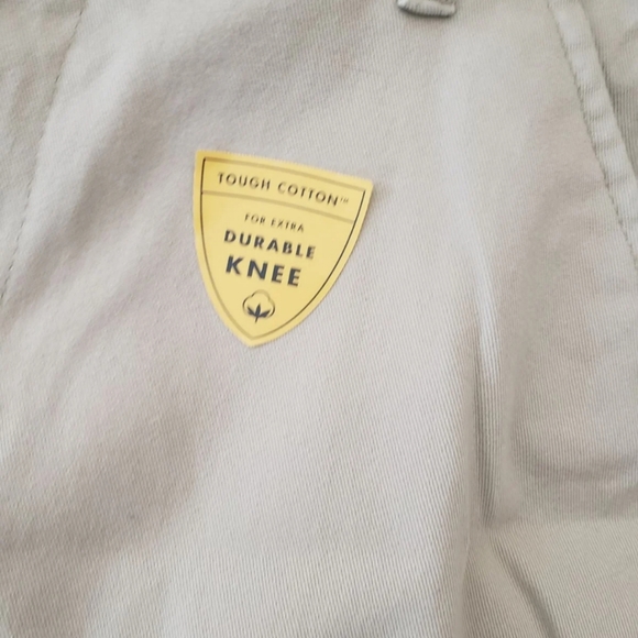 REGLR Khaki Stretch Uniform Chino Pants Durable Knee~! - Picture 5 of 7